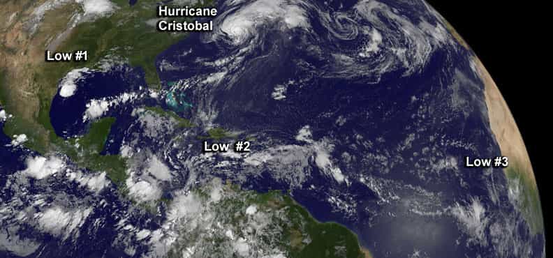 Vigilan onda tropical con 20% de desarrollo en el Atlántico