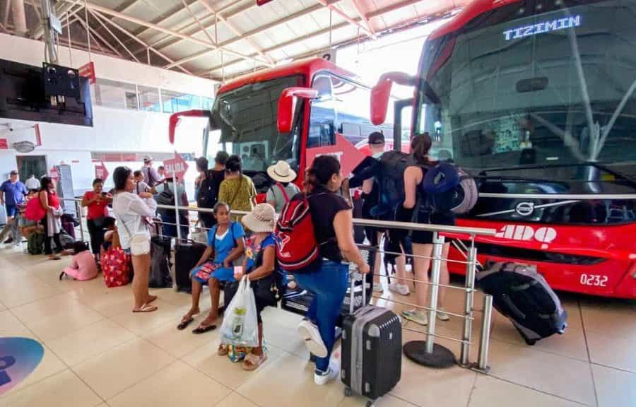 Aumenta demanda de autobuses foráneos en Chetumal
