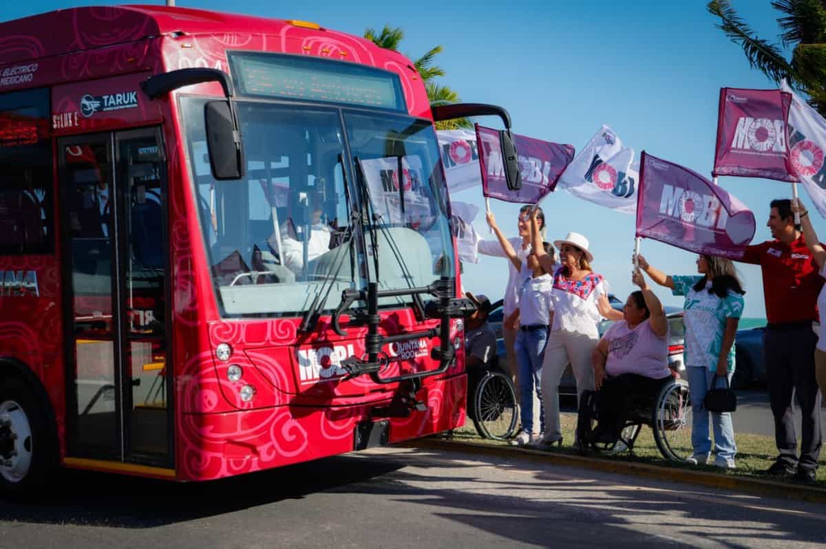 MOBI: arrancan camiones eléctricos TARUK en Chetumal