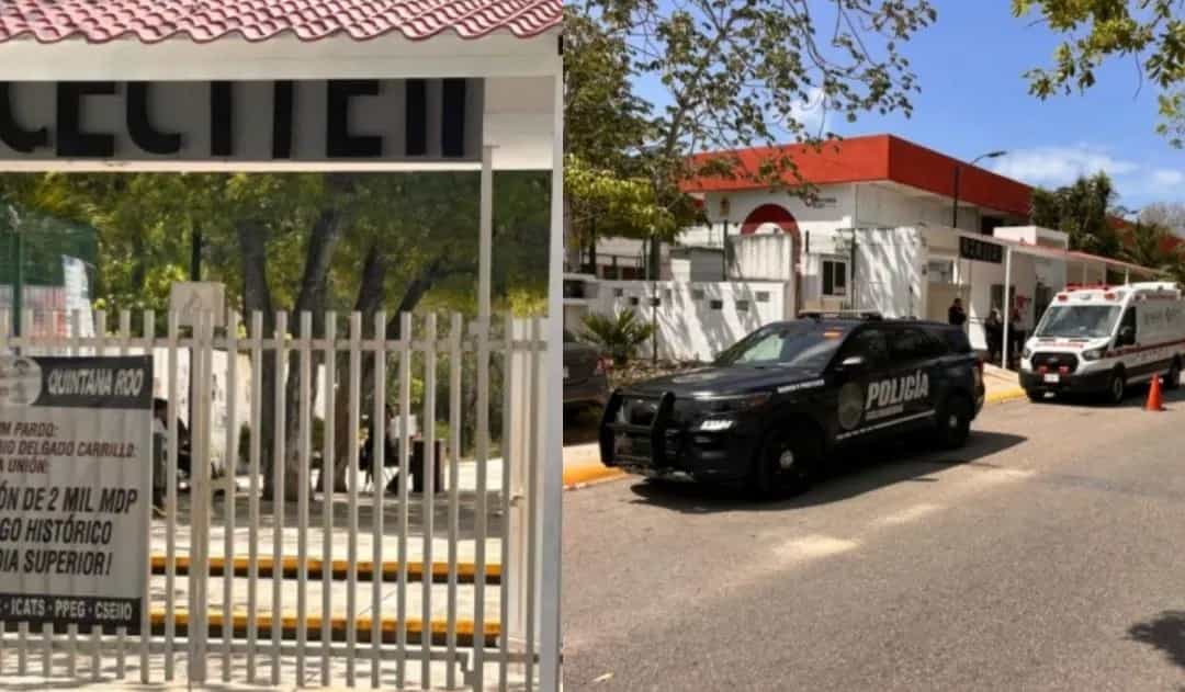 Alumna del Cecyte presuntamente ebria se golpea la cabeza en Playa del Carmen