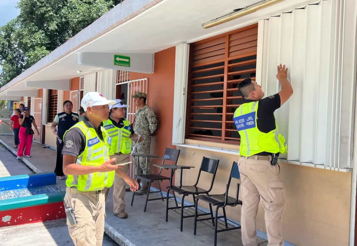 Gobierno de Playa del Carmen refuerza la prevención con revisión de refugios temporales