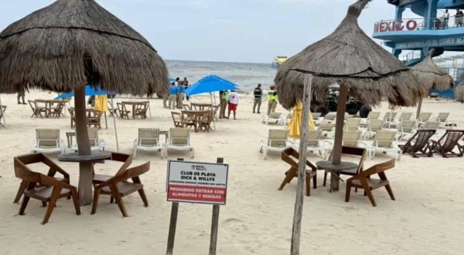 Encuentran cuerpo flotando en muelle fiscal de Playa del Carmen