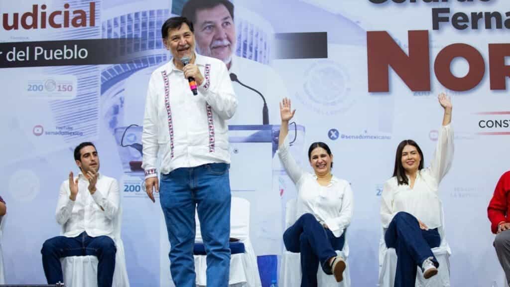 Que se oiga bien y se oiga lejos: ¡Playa del Carmen!: Gerardo Fernández Noroña