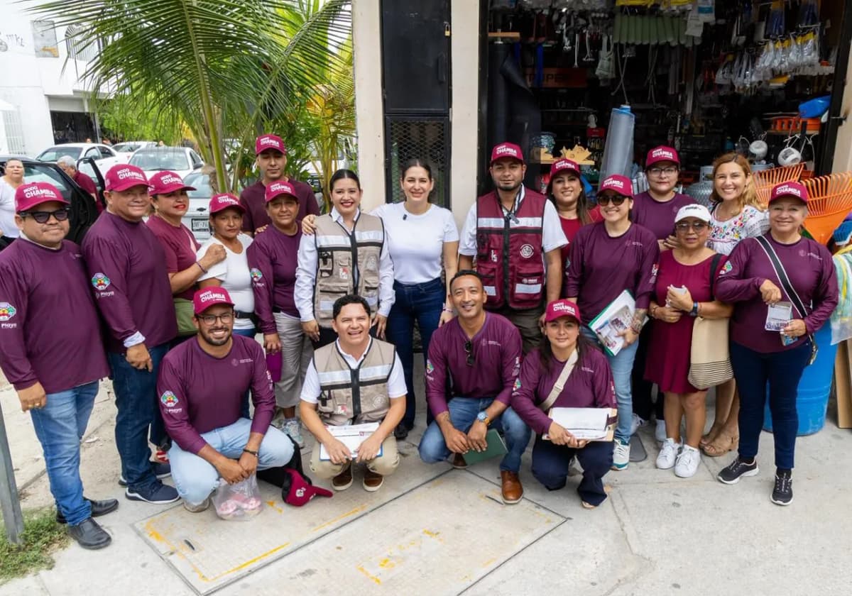 Estefanía Mercado acerca apoyos y capacitación a  negocios de Playa del Carmen
