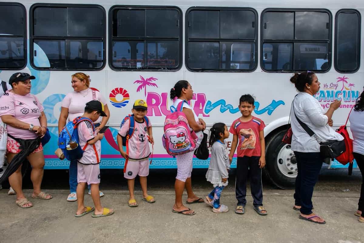 Ruta Mar transporta a más de 40 mil en Cancún