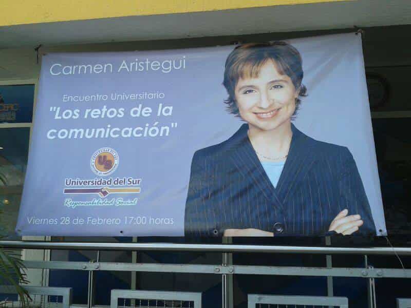 Atentan en Cancún contra el prestigio de Aristegui