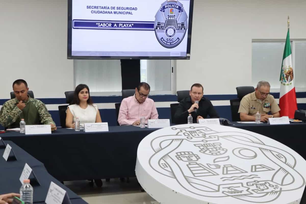 Seguridad coordinada para Festival Sabor a Playa y Feria del Carmen 2026