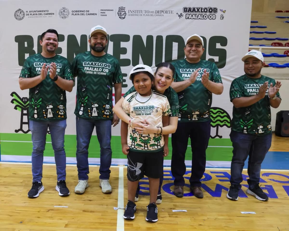 Deportilandia 2026 inicia con 320 menores en la Unidad Deportiva
