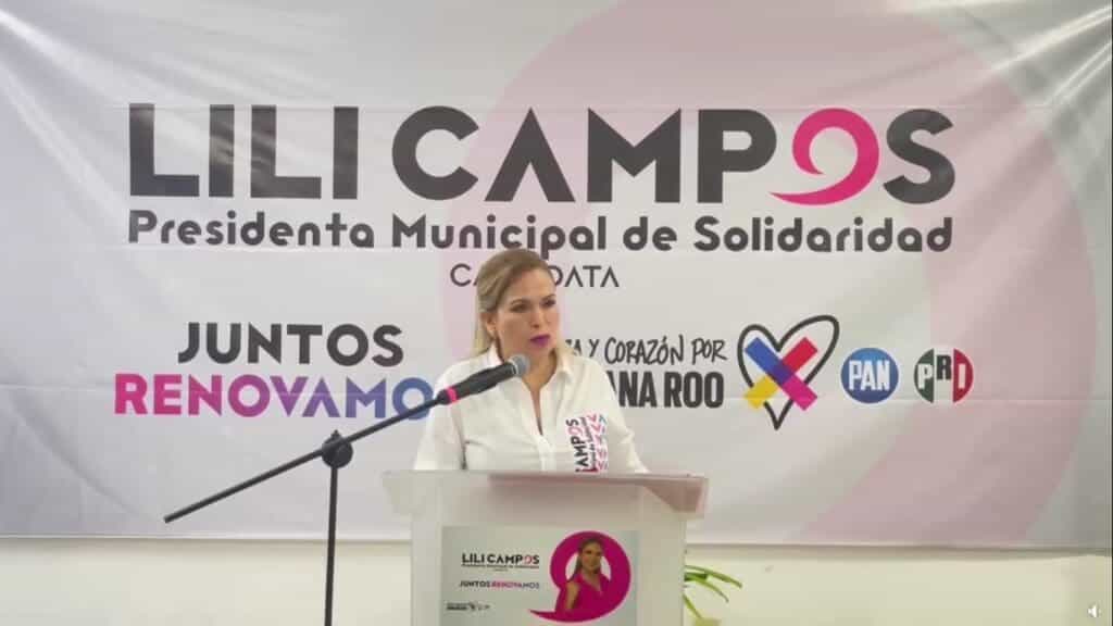 Denuncia Lili Campos que están usando la Inteligencia Artificial para esparcir mentiras en su contra