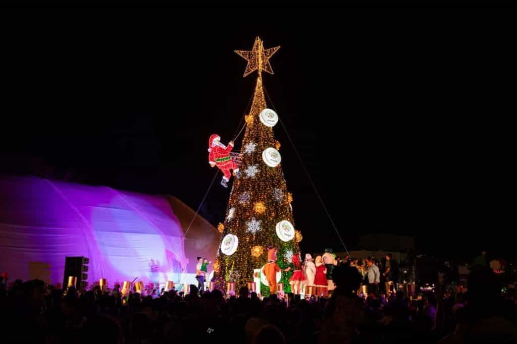 Espectacular e histórica Navidad Mágica en Playa del Carmen