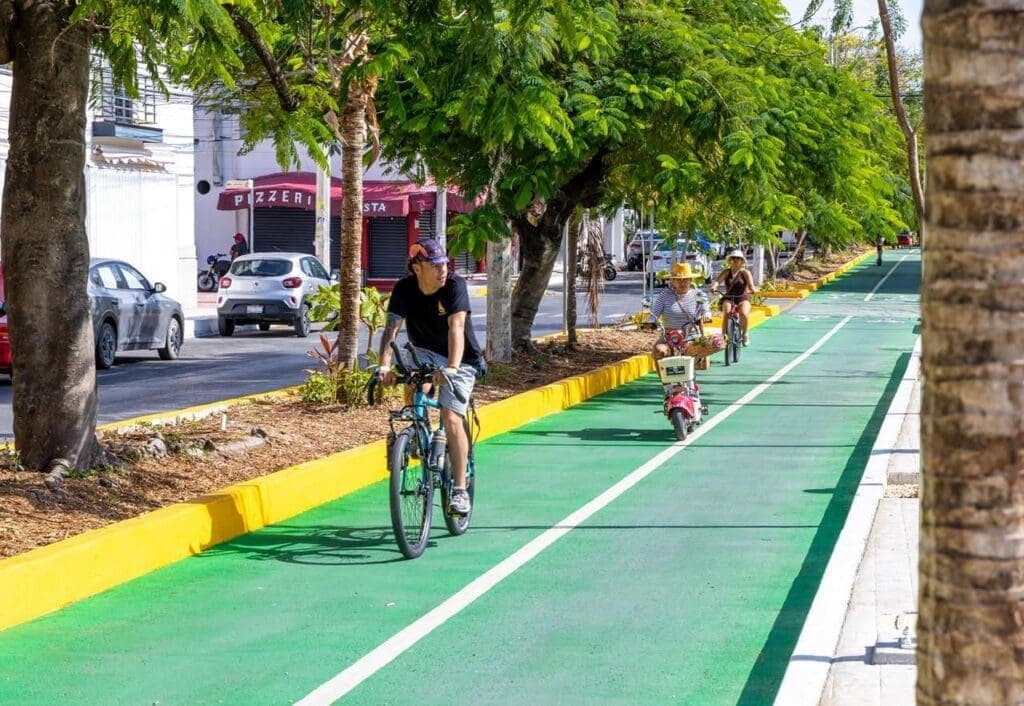 Estefanía Mercado entrega primera etapa de la modernización de la Avenida 10 en Playa del Carmen