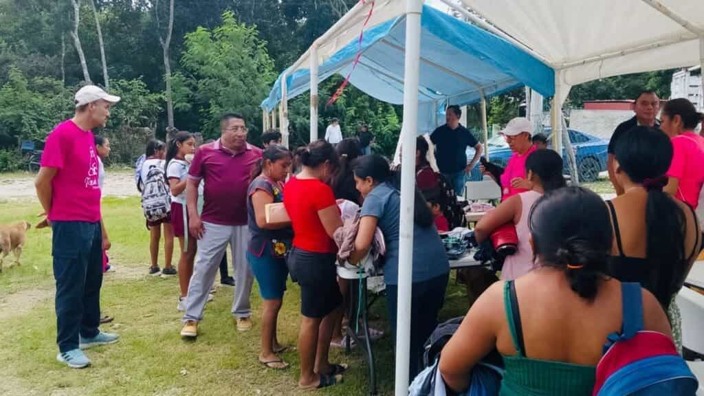 Gobierno de Estefanía Mercado acerca bienestar y servicios gratuitos a comunidades indígenas