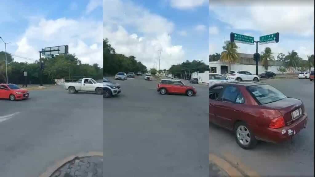 Nuevo apagón afecta semáforos y genera caos vial en Playa del Carmen