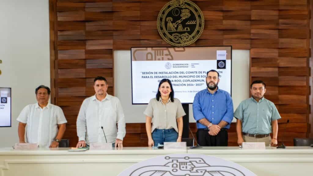 Construimos un Solidaridad más justo y humano, con planeación organizada y participativa: Estefanía Mercado