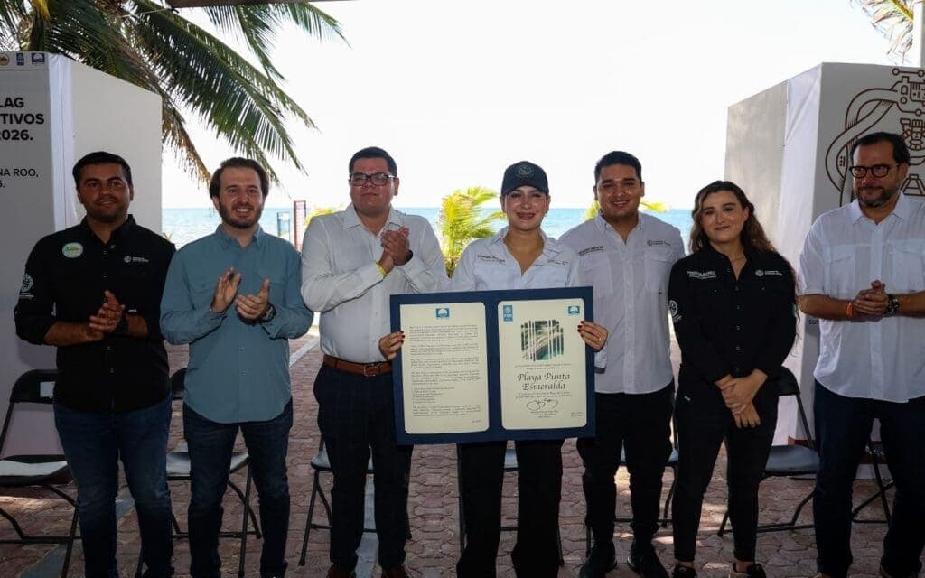 Playa del Carmen recibe ocho Distintivos Blue Flag y se reafirma como el destino turístico con más playas públicas en Quintana Roo
