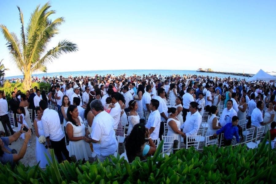 Se esperan más de 300 parejas para las bodas colectivas en Playa del Carmen