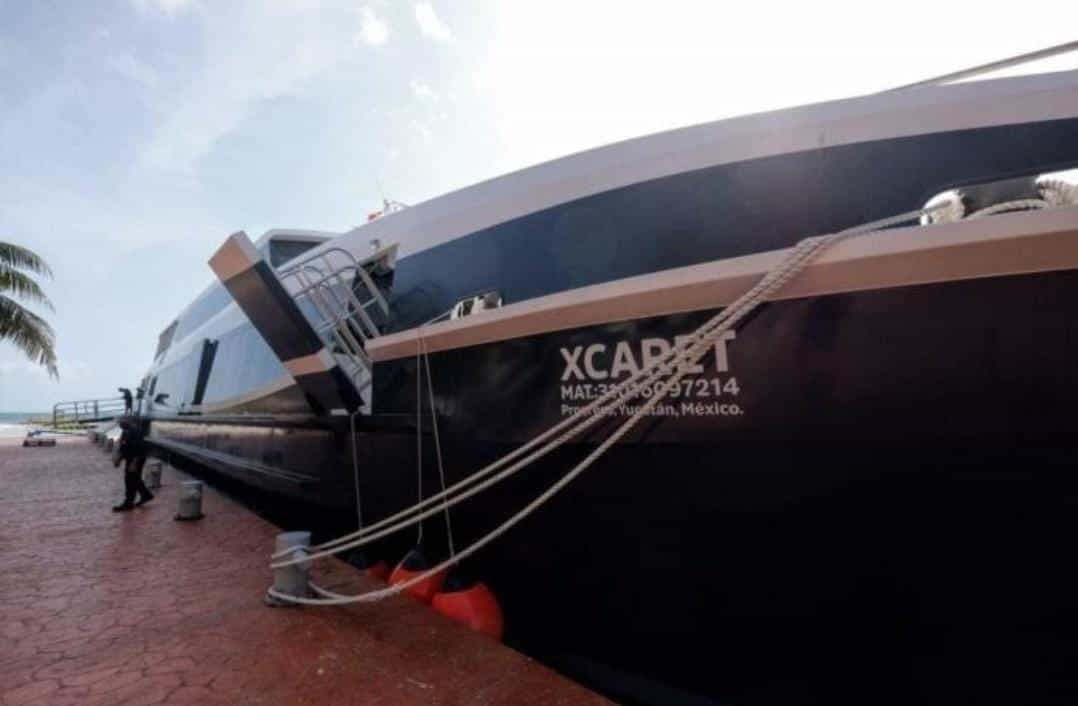 Xcaret Xailing iniciaría el cruce Cozumel-Playa del Carmen este lunes 11 de marzo
